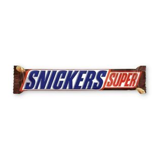 Шоколадный батончик Сникерс Super 80 гр. - 4660085515163