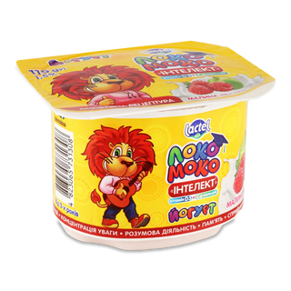 Йогурт Локо Моко Інтелект малина-яблуко 1.5% 115г