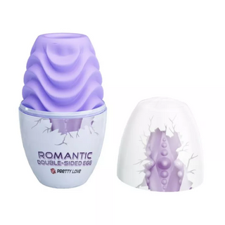 Мастурбатор PRETTY LOVE - Romantic double sided egg PURPLE (BI-014832-2)