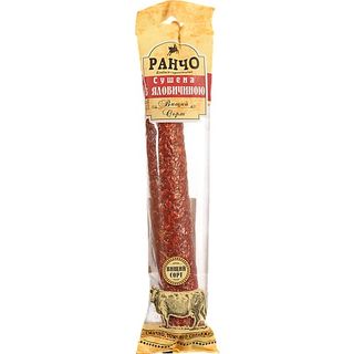 Ковбаса Ранчо 340г сушена з яловичини с.к в.с