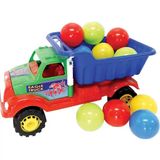 Самоскид 37x19x17 см та 10 кульок d5.7 см