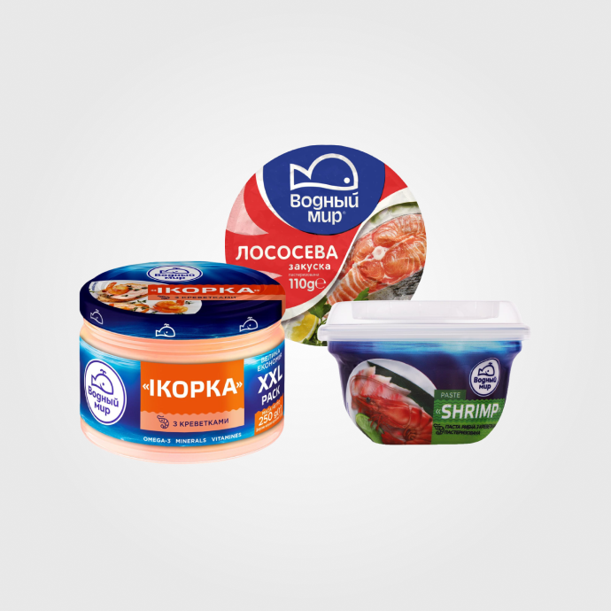 Пасти з морепродуктів