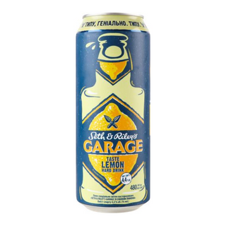Пиво Seth & Riley’s Garage зі смаком лимона 4,4% 0,48л з/б