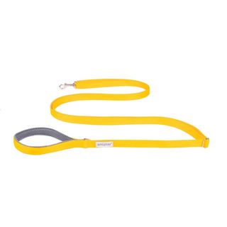 Повідець Amiplay для собак Cotton регульований жовтий S 160-300 см/15 мм