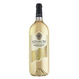 Вино 1,5л Азнаури Алазанська долина біле напівсолодке 9-13%, Україна