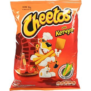 Кукурудзяні палички Cheetos 50г кетчуп