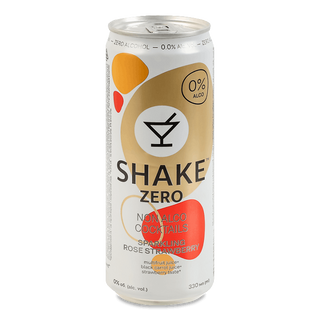 Нaпій 330 мл Шейк Sparkling Strawberry бeзaлкoгoльний сильнoгaзoвaний