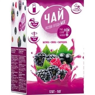 Чай Смакуйте Лісова ягода 50 г