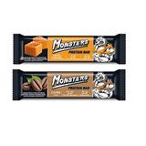 Батончик 40 г Monsters протеїнов.глазурован. (з кавою, з арахісом та солоною карамеллю) м/уп