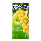Нектар Яблучно-виноградний ТМ Садочок  095л