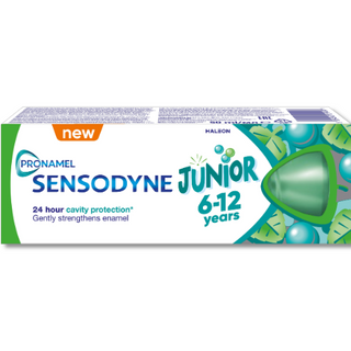 სენსოდინი - კბ/პასტა ბავშვის PRONAMEL /6-12 წ/ 50მლ 7611/9497 SENSODYNE PRONAMEL 6+ KIDS TP 50ML