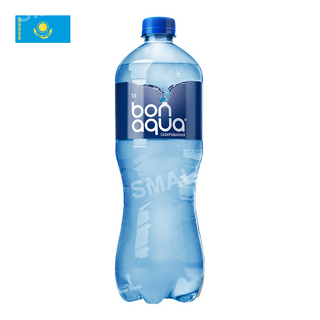 Bonaqua, Вода Bonaqua 1Л Газированная, шт, ШК: 5449000026583