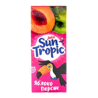Сок Sun Tropic Яблоко/Персик 0,2 Л Pet-4870001021993