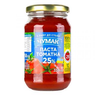Томат паста Чумак 300 г скл.