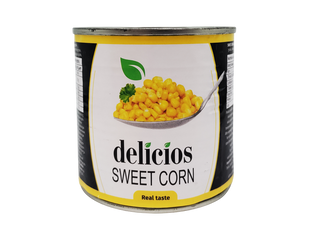 სიმინდის კონსერვი 425მლ დელისიოს