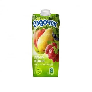 Нeктap 0,5 л Сaдoчoк Мультивітамін тeтpa-пaк