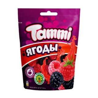 Мармелад жев. Ягоды Tammi 150г