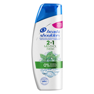ჰედ ენდ შოლდერსი - შამპუნი 2X1 მენთოლით 400მლ 8522 HS 2/1 Menthol Fresh 400ml 8522/1546