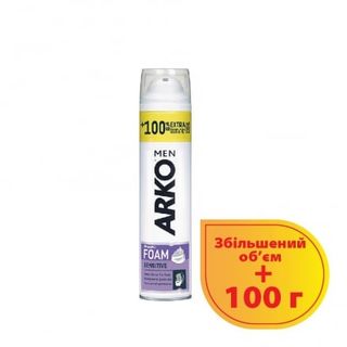 Піна для гоління 200+100 мл Arko Men Sensitive (промо)