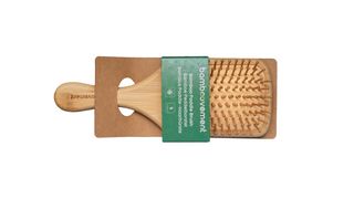 ბამბუკის ჯაგრისი/სავარცხელი /ბრტყელი