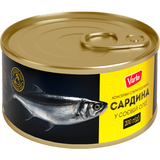 Сардина Varto у соєвій олії 200 г