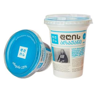 არაჟანი 15% 400გრ დღის