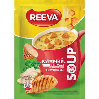 Крем-суп Ріва Курка Крутони 17г