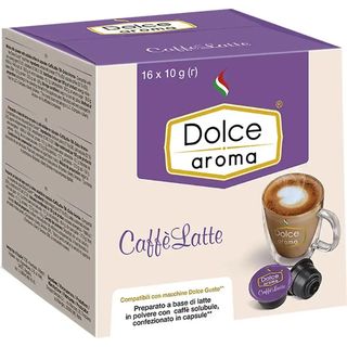 Кава мелена Dolce Aroma CaffeLatte 16 шт х 10 г