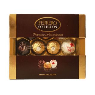 Ferrero, Набор Конфет Ferrero 109,3Гр Collection Т10, шт, ШК: 8000500358023