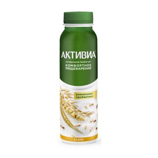 Йогурт питьевой Activia Злаки, 260гр