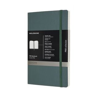 Записник Недатований Moleskine Pro Середній / Лісовий Зелений М'який