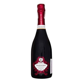 ღვინო ცქრიალა "ბადაგონი" მაესტრო (ნ.ტკბილი) წითელი 0.750ლ