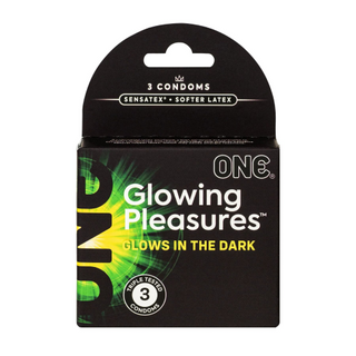 Презервативи ONE Glowing Pleasures, 3 шт