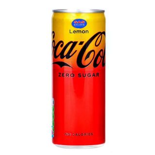 Զովացուցիչ գազավորված ըմպելիք կիտրոնի «Coca Cola Zero» 0.25լ 
 