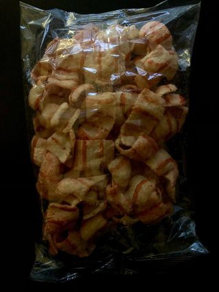 Чипси пшенічно-картопляні пелетні зі смаком бекону, ТМ "До Бочкового", 80 г