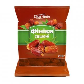 Фініки 200г Своя лінія сушені
