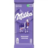 Шоколад Milka молочний з альпійським молоком 90г