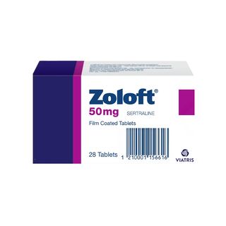 Zoloft - ზოლოფტი 50მგ 28 ტაბლეტი