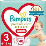 Підгузки-трусики Pampers Premium Care розмір 3 Midi (6-11 кг) 48 шт.