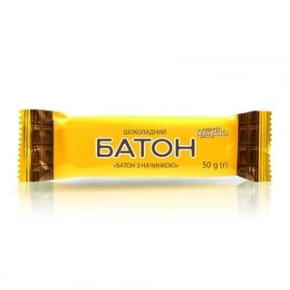 Батон 50г Своя лінія шоколадний з начинкою