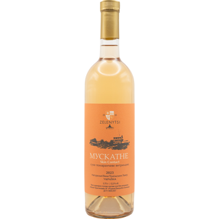 "Мускатне Скін Контакт" Зелениці вино біле сухе ординарне 0.75