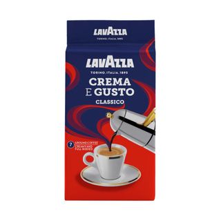 Кава Lavazza Crema e Gusto натуральна смажена мелена 250г