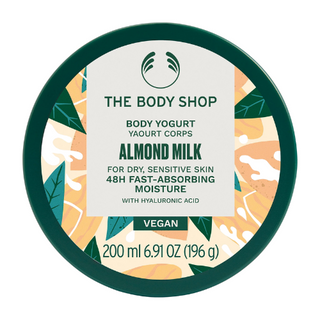 ბოდი შოპი - ტანის იოგურტი 48 სთ დამატ. მგრძნობიარე კანი. ნუშის რძე 200მლ 15287/97507 BODY YOGURT ALMOND MILK 200ML A0X 15287/37037