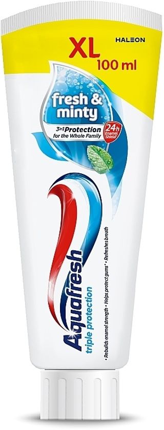 Зубная паста Aquafresh освежающе-мятная 100гр туба