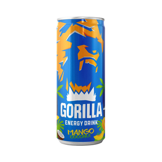 НАПИТОК ЭНЕРГЕТИЧЕСКИЙ GORILLA MANGO 0,25 Л Ж/БАН