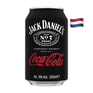 Напій слабоалк. Jack Daniel's Tennessee Whiskey&Coca Cola 5% з/б, 330мл