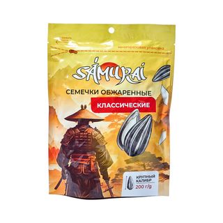 Семечки Samurai обжаренные классические 200 г