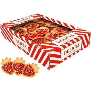 Печиво здобне Деліція желейна ягідка 300 г