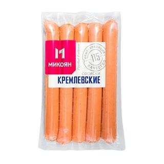 Сосиски Микоян Кремлёвские (со Свининой) 380 Г