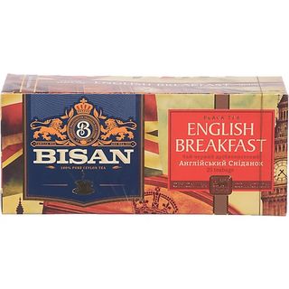 Чай Bisan 25 шт. чорн. Англійський Еліт